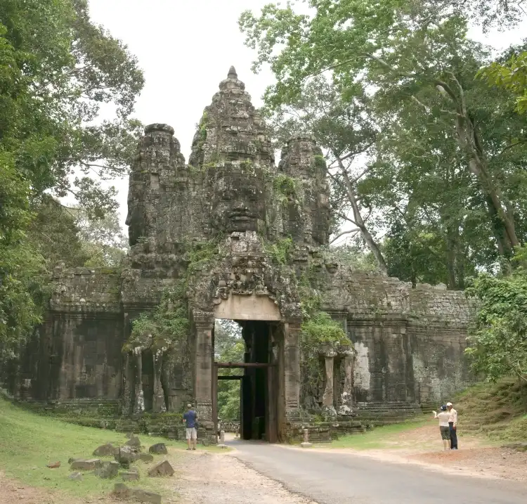 Angkor Thom's Victory Gate