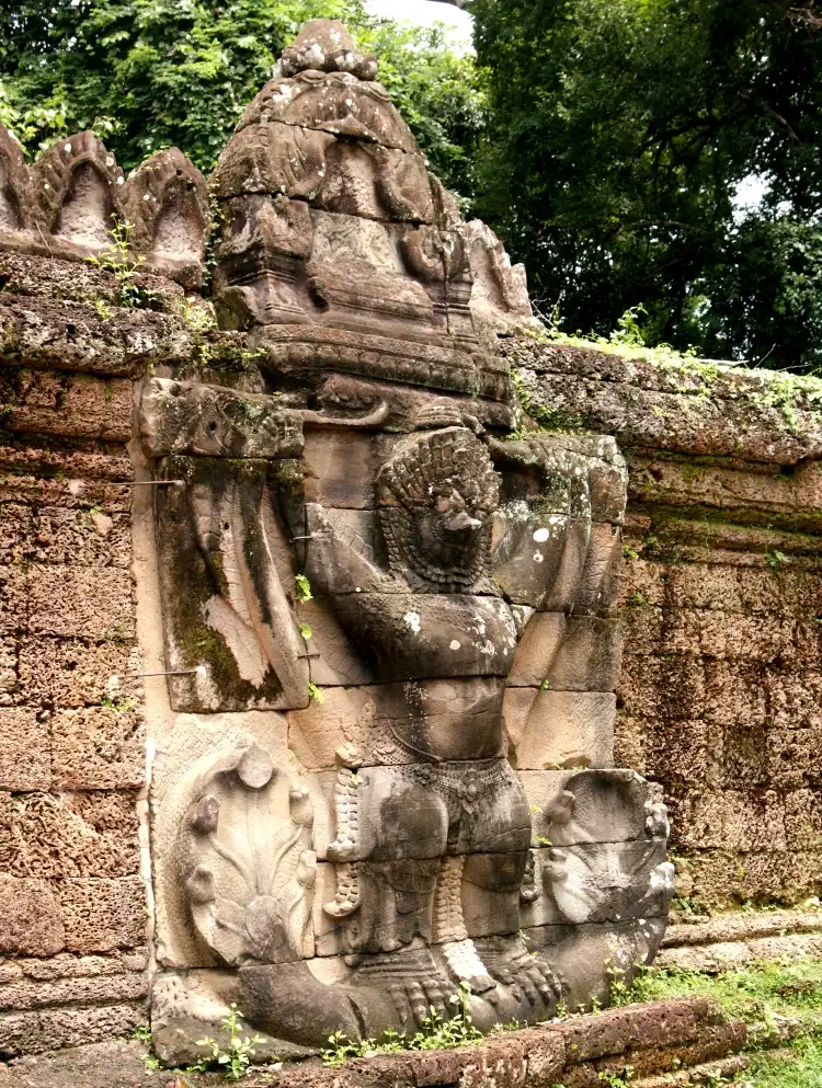 Garuda statue of Preah Khan