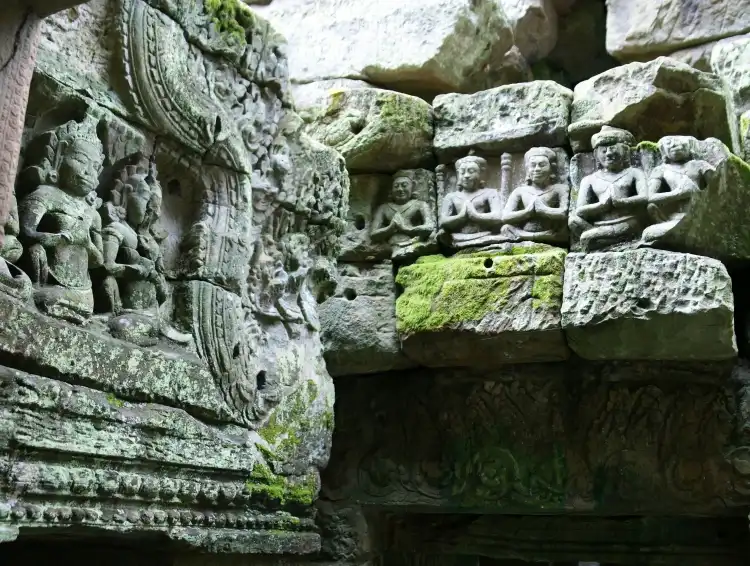 Relief of Preah Khan